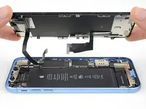 Ensamblaje de pantalla del XR