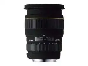 Reparación de Sigma 24-70mm F2.8 EX DG Macro