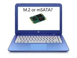 Desmontaje de HP Stream 13 para actualizar SSD mini PCIe