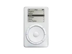 Reparación de iPod 1ª Generación