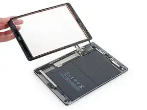 Reemplazo del conjunto del panel frontal del iPad Air Wi-Fi