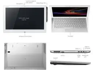 Reparación de Sony Vaio Duo 13
