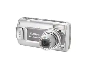 Reparación de Canon PowerShot A470