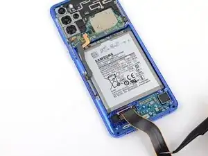 Reposicionamiento del cable Samsung Galaxy S20 Plus