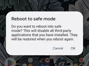 Cómo entrar en modo seguro en un teléfono Android