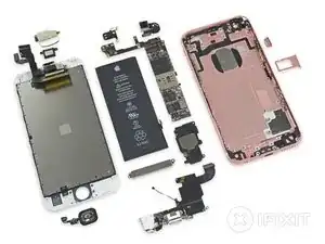 Desmontaje del iPhone 6s