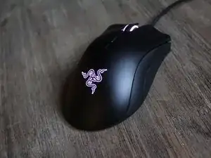 Fondo y agarre del ratón
