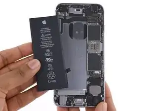 Reemplazo de la batería del iPhone 6s