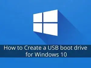 Cómo crear una unidad de arranque USB para Windows 10