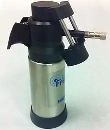 Medical cryotherapy gun