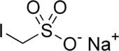 Skeletal formula of methiodal
