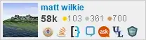 profile for matt wilkie on Stack Exchange, a network of free, community-driven Q&A sites