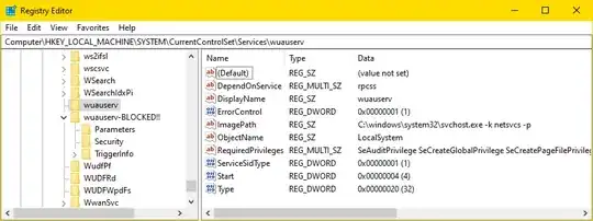 Windows silently and automatically recreates some values.