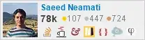 profile for Saeed Neamati on Stack Exchange, a network of free, community-driven Q&A sites
