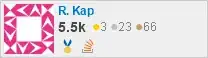 profile for R. Kap on Stack Exchange, a network of free, community-driven Q&A sites