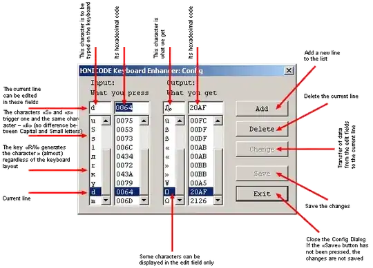 Key mapping