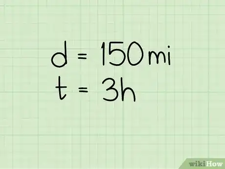 صورة عنوانها Calculate Average Speed Step 1