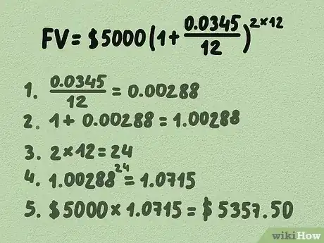 صورة عنوانها Calculate Compound Interest Step 8