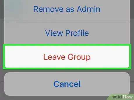 صورة عنوانها Delete a Facebook Group Step 9