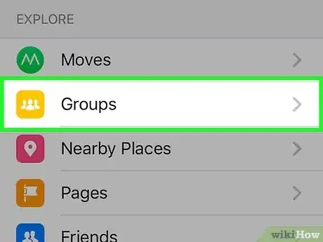 صورة عنوانها Delete a Facebook Group Step 3