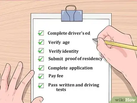 صورة عنوانها Get Your Driving Permit Step 1