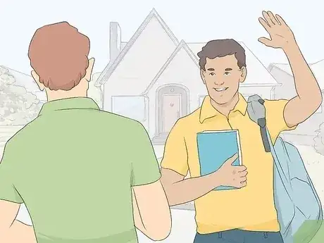 صورة عنوانها Greet Someone Step 12