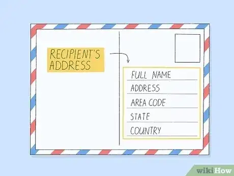 صورة عنوانها Write a Postcard Step 1