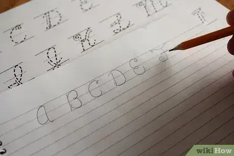 صورة عنوانها Write in Cursive Step 6