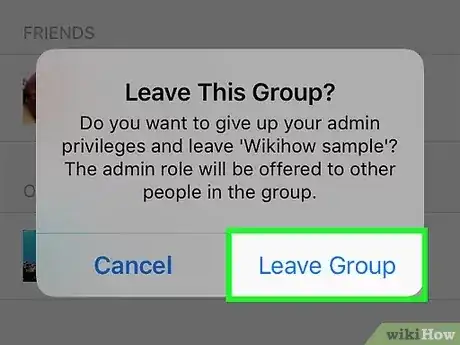 صورة عنوانها Delete a Facebook Group Step 10