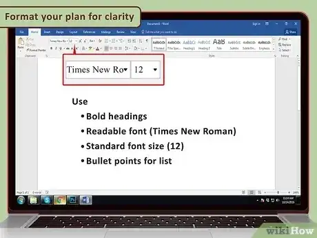 صورة عنوانها Write a Management Plan Step 18