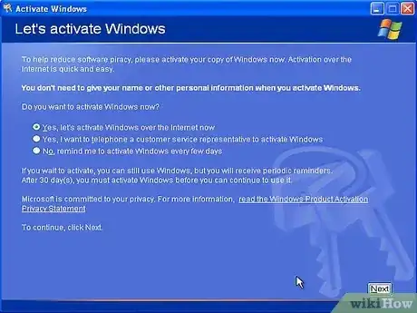 صورة عنوانها Install Windows XP Step 23