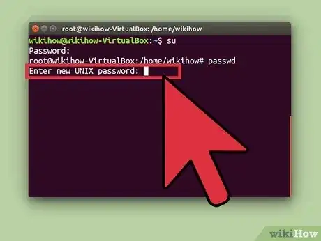 صورة عنوانها Change the Root Password in Linux Step 5