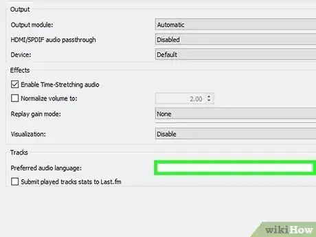 صورة عنوانها Set the Default Audio Track in VLC Step 6
