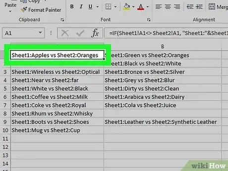 صورة عنوانها Compare Data in Excel Step 19
