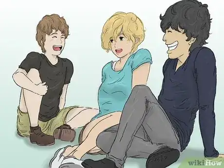 صورة عنوانها Make Friends Step 1