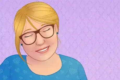 صورة عنوانها Cheerful Geek Smiling.png