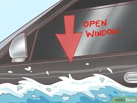 صورة عنوانها Escape from a Sinking Car Step 3
