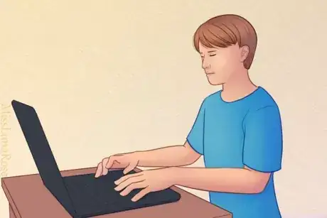 صورة عنوانها Person in Blue Typing.png