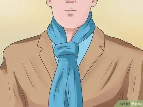 صورة عنوانها Wear a Scarf for Men Step 16