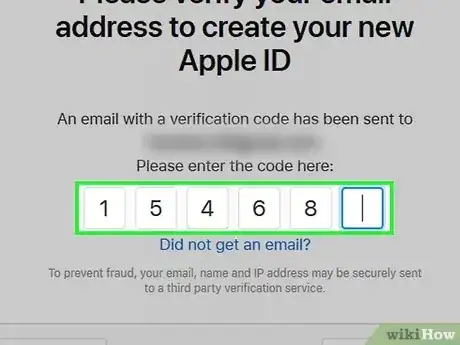 صورة عنوانها Create an iCloud Account Step 49