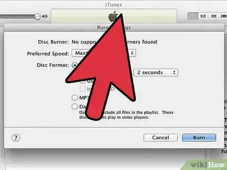 صورة عنوانها Burn a CD Using Mac OS X Step 5