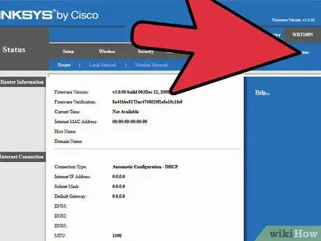 Image titled Configure a Linksys WRT160N Router Step 9