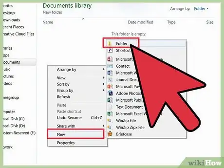 Image titled Create a Folder on a PC Step 2