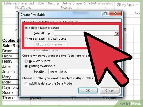 Image titled Create Pivot Tables in Excel Step 4