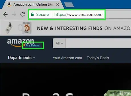 Image titled Use Amazon Prime Step 1