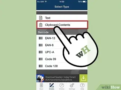 Gambar berjudul Create a QR Code Step 7