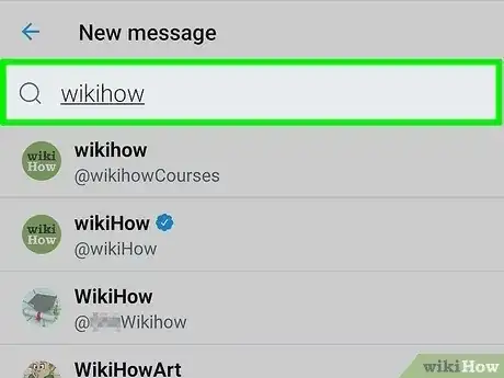 Gambar berjudul Send a Direct Message on Twitter Step 4