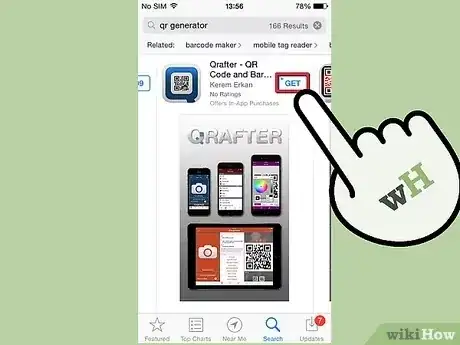 Gambar berjudul Create a QR Code Step 1