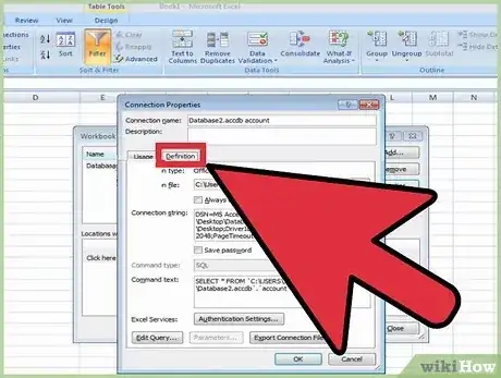 Gambar berjudul Embed a SQL Query in Microsoft Excel Step 11