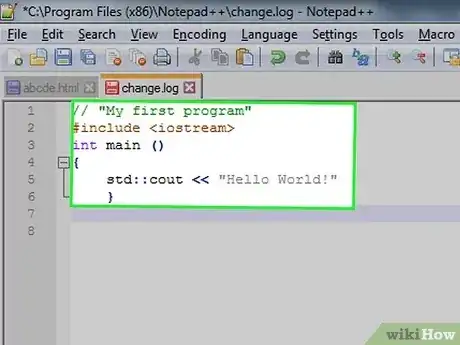 Gambar berjudul Use Notepad++ Step 27